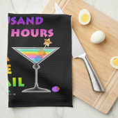 HAPPY UUR JOURNEY Kitchen, Bath, Bar TOWEL Theedoek (Quarter Fold)