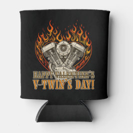 Happy V-Twin’s Day, Anti Valentine, Chopper Lovers Blikjeskoeler