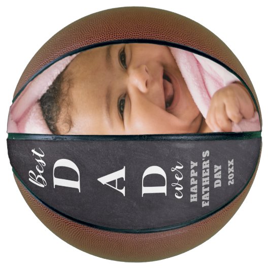 Happy Vaderdag 2020 Best Pap Ever Photo Basketbal (Voorkant)