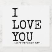 Happy Vaderdag 2020 Bier Stickers voor Hem (Enkel label)