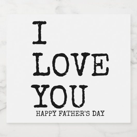 Happy Vaderdag 2020 Bier Stickers voor Hem (Enkel label)