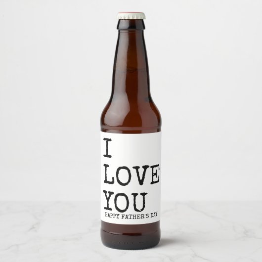 Happy Vaderdag 2020 Bier Stickers voor Hem (Voorkant)