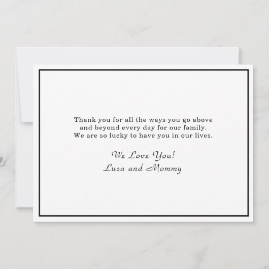 Happy Vaderdag 3 Photo Collage Holiday Kaart (Achterkant)