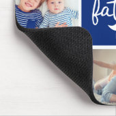 Happy Vaderdag | Aangepast collage fotoserie Muismat (Hoek)