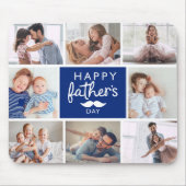 Happy Vaderdag | Aangepast collage fotoserie Muismat (Voorkant)