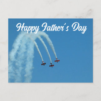 Happy Vaderdag - Airshow Briefkaart