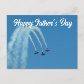 Happy Vaderdag - Airshow Briefkaart (Voorkant)