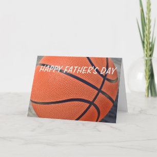 Happy Vaderdag Basketball-kaart Kaart