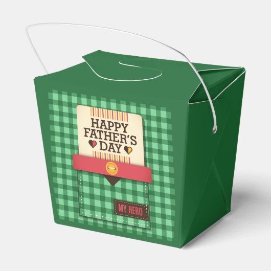 Happy Vaderdag Bedankdoosjes (Achterkant)