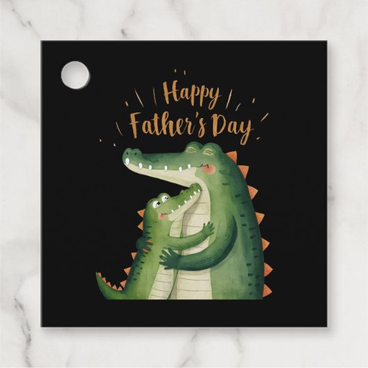 Happy Vaderdag Bedankjes Labels (Voorkant)