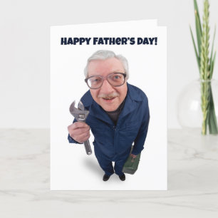 Happy Vaderdag Bedankt Handyman Humor Feestdagen Kaart
