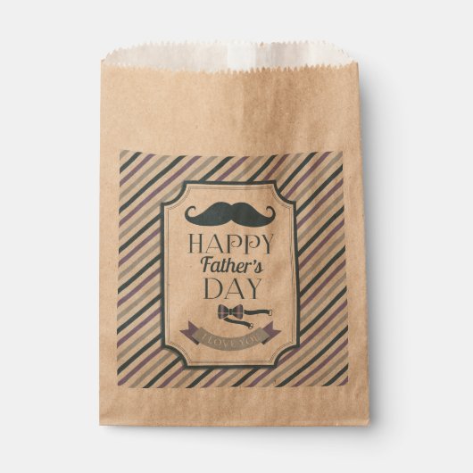 Happy Vaderdag Bedankzakje (Voorkant)