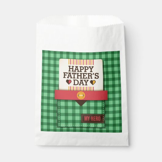 Happy Vaderdag Bedankzakje (Voorkant)