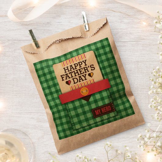 Happy Vaderdag Bedankzakje (Geknipt)