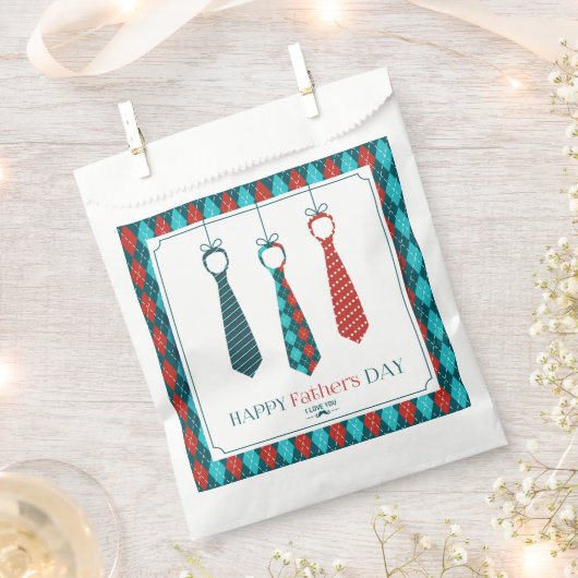 Happy Vaderdag Bedankzakje (Geknipt)