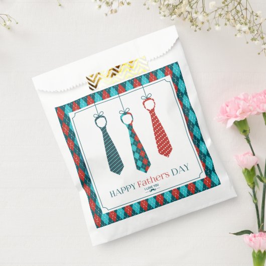 Happy Vaderdag Bedankzakje (Gezegeld)