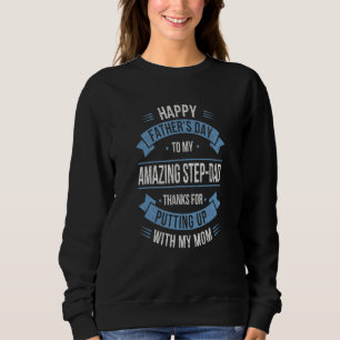 Happy Vaderdag Best Bonus Pap ooit voor Stepfat Trui