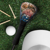 Happy Vaderdag Best Dad by Par Custom Photo Golfheadcover