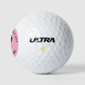 Happy Vaderdag Best Dad van Par Personalized Go Golfballen (Logo)
