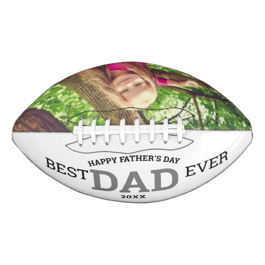Happy Vaderdag Best Pap Ever Foto American Football (Voorkant)