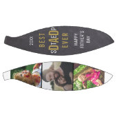 Happy Vaderdag Best Step Pap 3 Foto Collage Basketbal (Panelen)