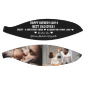 Happy Vaderdag Beste pap ooit aangepaste fototekst Basketbal (Panelen)