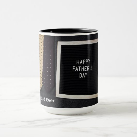 Happy Vaderdag Beste Papa Ooit Koffie Mok (Midden)