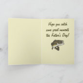 Happy Vaderdag!: Big Mouth Bass Kaart (Binnen)