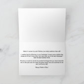 Happy Vaderdag Black Schoenen en Stropdas Kaart (Binnen)