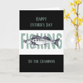 Happy Vaderdag Black Sports Car Kaart (Gele Bloem)