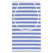 Happy Vaderdag | Blue Star & Stripes Gift Bag Klein Cadeauzakje (Achterkant)