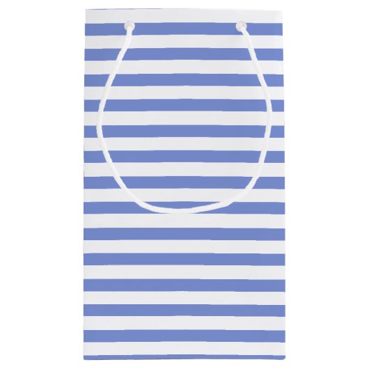Happy Vaderdag | Blue Star & Stripes Gift Bag Klein Cadeauzakje (Achterkant)