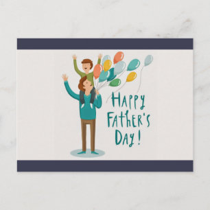 Happy Vaderdag Briefkaart