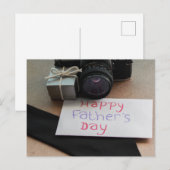 Happy Vaderdag Briefkaart (Voorkant / Achterkant)