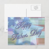 Happy Vaderdag Briefkaart (Voorkant / Achterkant)
