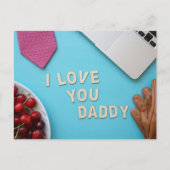 Happy Vaderdag Briefkaart (Voorkant)