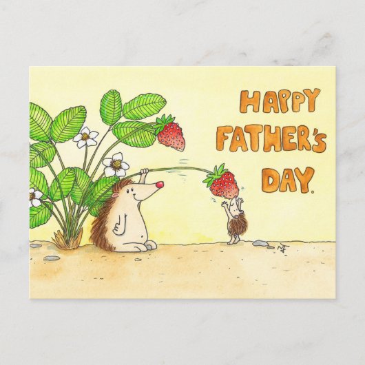 Happy Vaderdag Briefkaart (Voorkant)