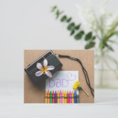 Happy Vaderdag Briefkaart (Staand voorkant)