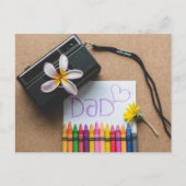 Happy Vaderdag Briefkaart (Voorkant)