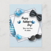 Happy Vaderdag Briefkaart (Voorkant)