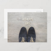 Happy Vaderdag Briefkaart (Voorkant / Achterkant)