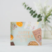 Happy Vaderdag Briefkaart (Staand voorkant)