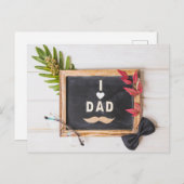 Happy Vaderdag Briefkaart (Voorkant / Achterkant)