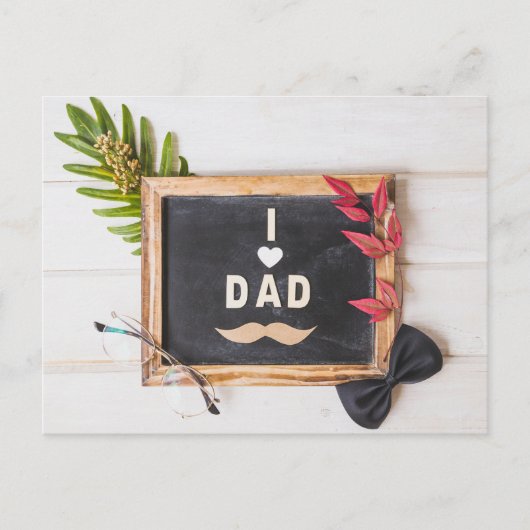 Happy Vaderdag Briefkaart (Voorkant)