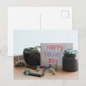 Happy Vaderdag Briefkaart (Voorkant / Achterkant)