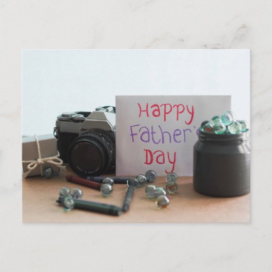 Happy Vaderdag Briefkaart (Voorkant)