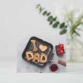 Happy Vaderdag Briefkaart (Staand voorkant)