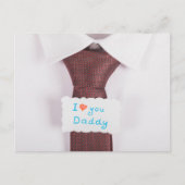 Happy Vaderdag Briefkaart (Voorkant)