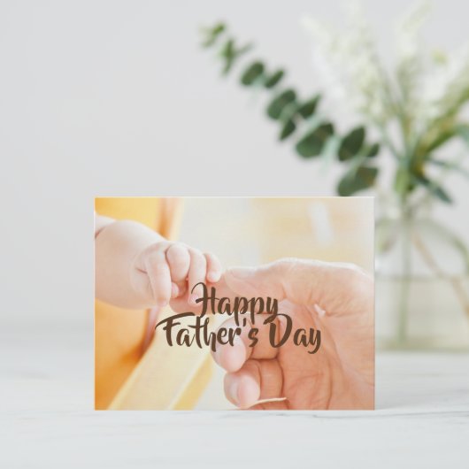 Happy Vaderdag Briefkaart (Staand voorkant)