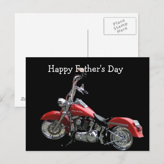 Happy Vaderdag - Briefkaart (Voorkant / Achterkant)